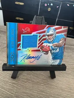 Kenny Golladay 2017 Panini Phoenix RC Relic Auto Autograph NFL Football Card Detroit Lions (A2)