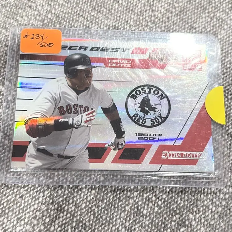 2004 Donruss Elite Extra Edition Career Best /500 David Ortiz