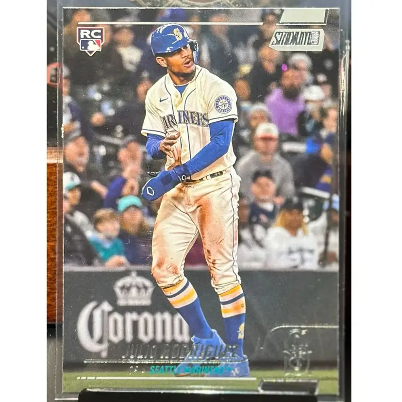 Julio Rodriguez Seattle Mariners 2022 Stadium Club Rookie Card RC