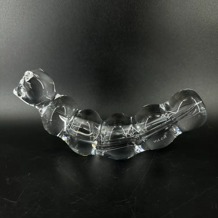Crystal Caterpillar Signed