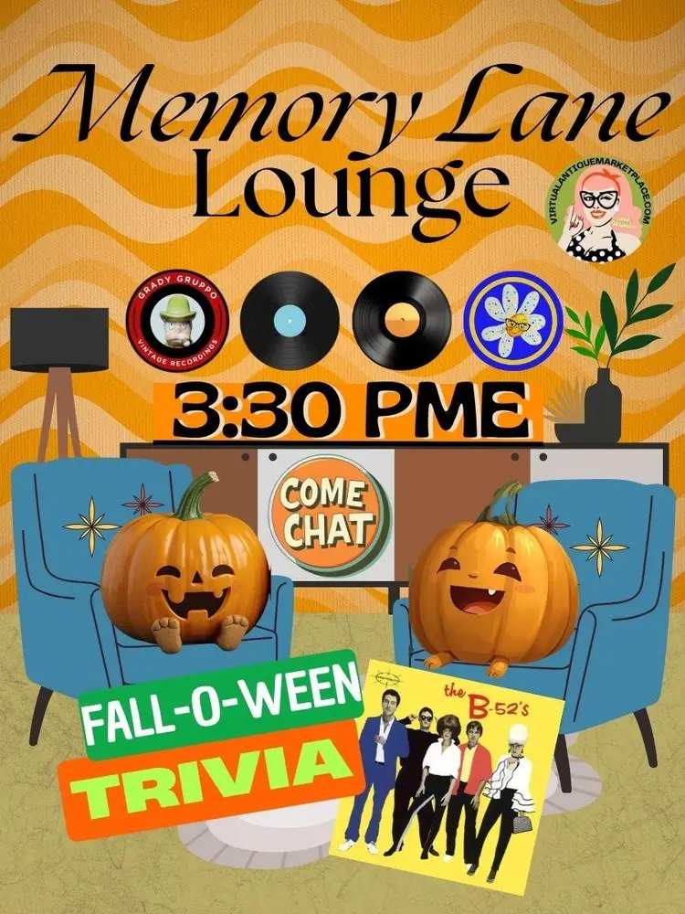 Come Chat! Fall-O-Ween Trivia & the B-52s!