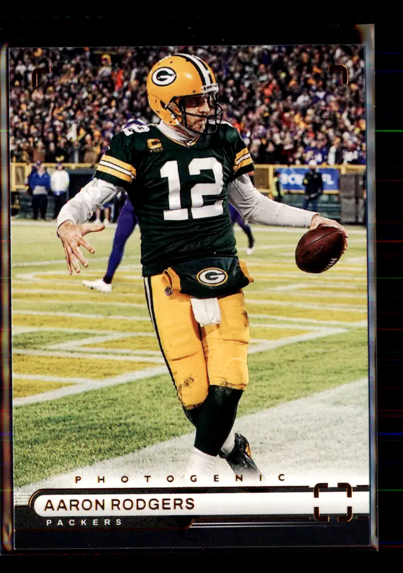 Aaron Rodgers 2022 Panini Chronicles Bronze Photogenic #PH-23 - (113) - Green Bay Packers