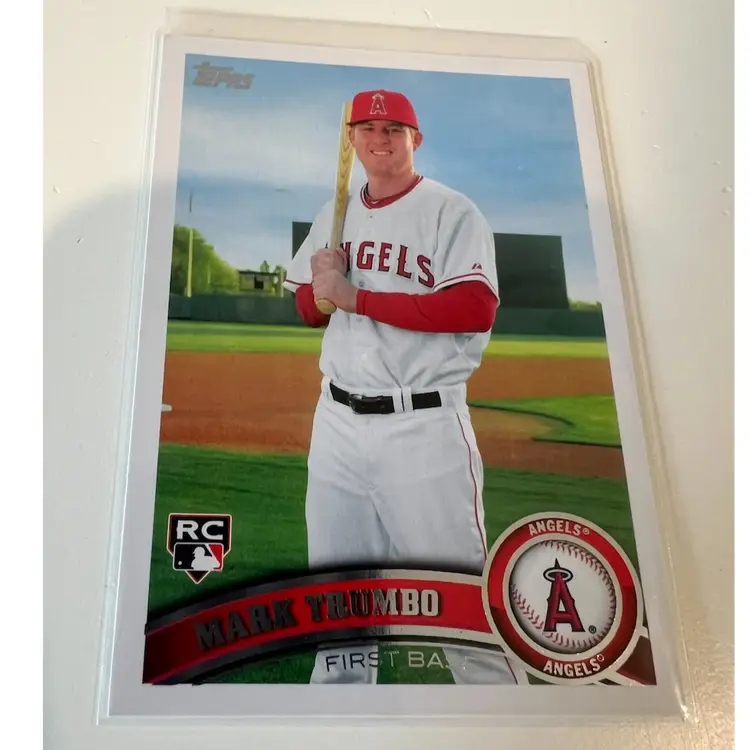 Mark Trumbo RC Topps Flagship Los Angeles Angels