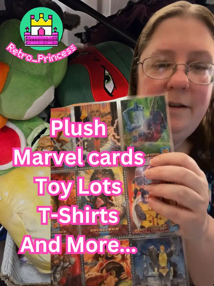 Plush, Marvel Cards, Toys, T-Shirts and More...