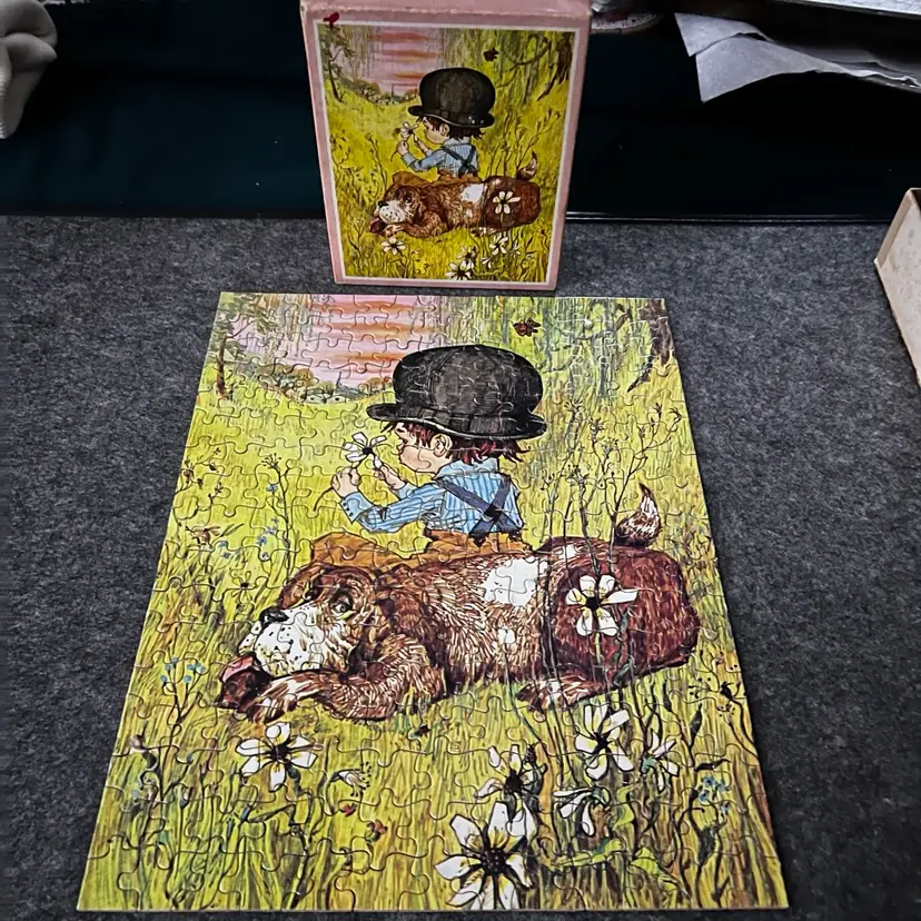 Friends Sally Augustiny Original Vintage 1975 Jigsaw Puzzle Complete 221 Pieces
