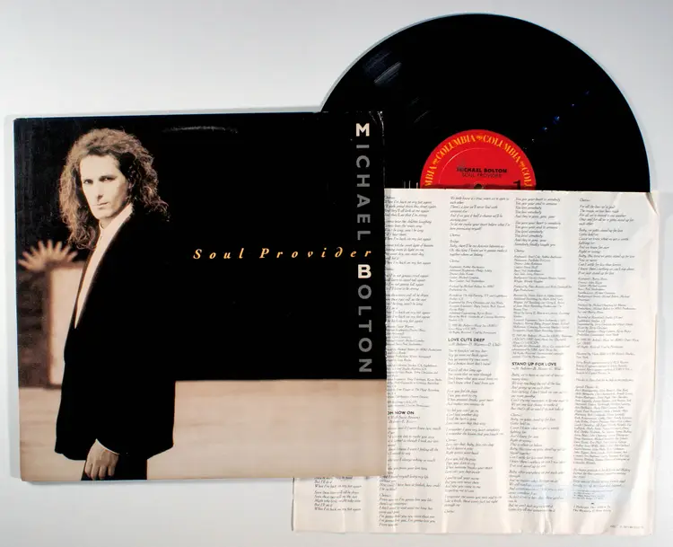 Michael Bolton - Soul Provider (1989) Vinyl LP • Georgia on My Mind