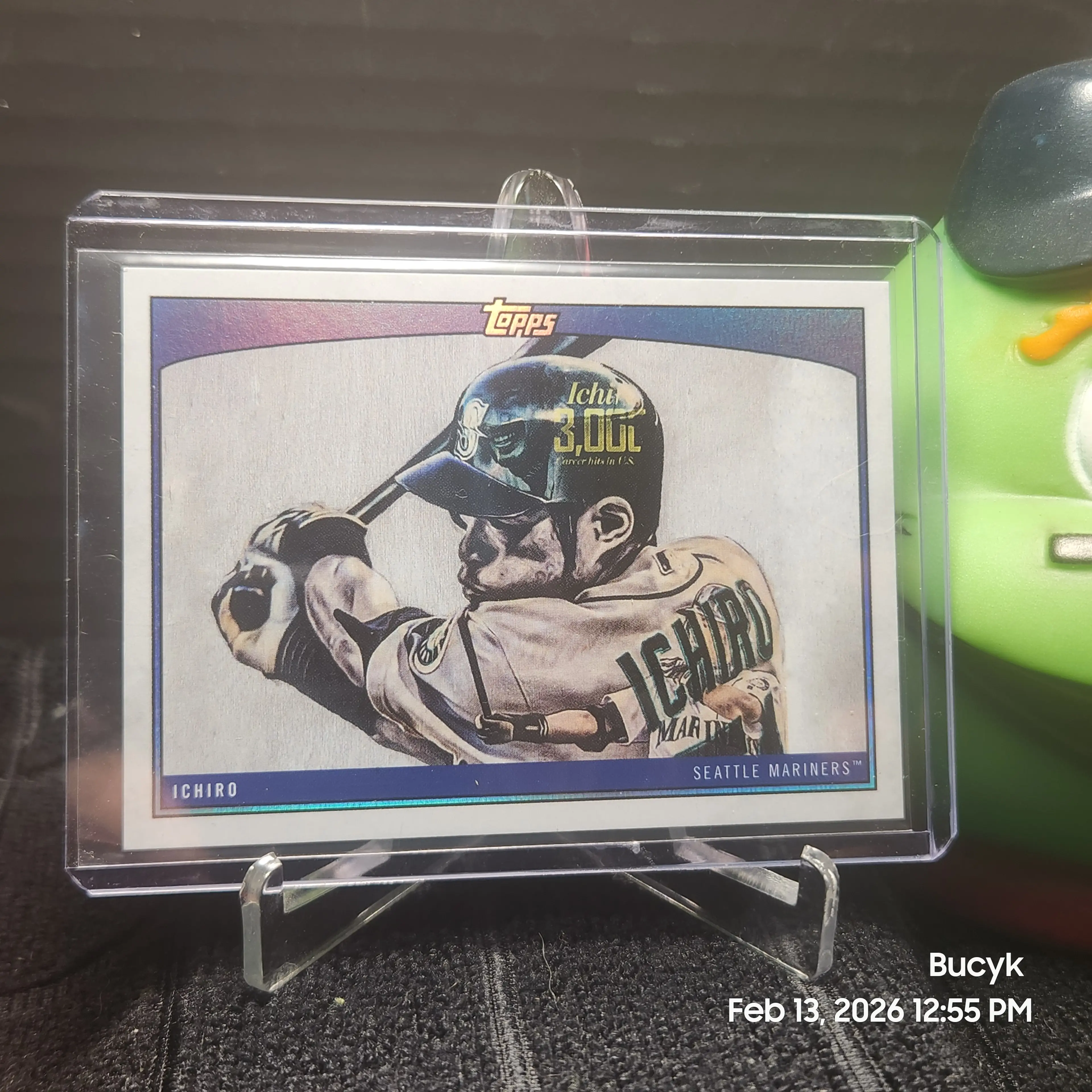 2022 Topps x Lauren Taylor Blue Foil - Ichiro Seattle Mariners 18/49