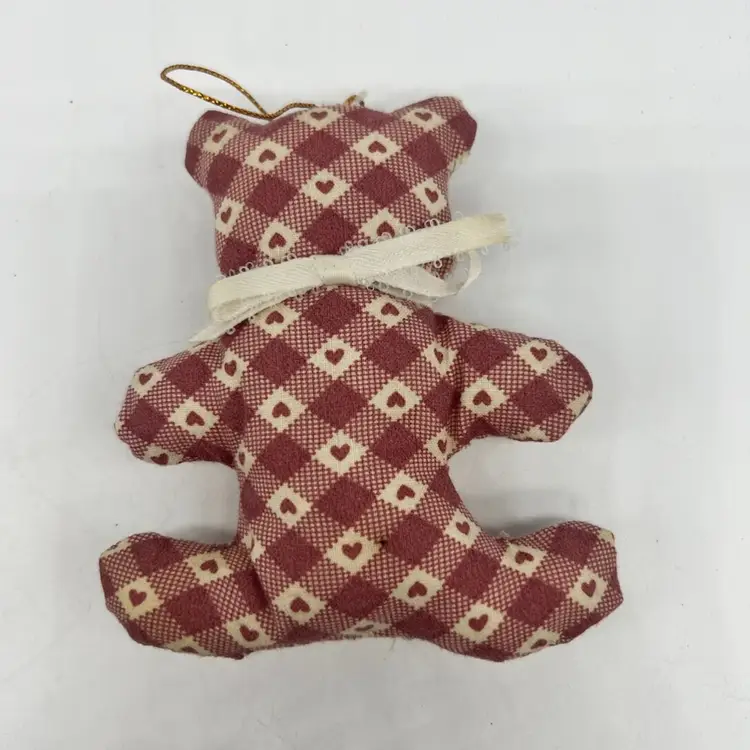 Vintage Plush Christmas Ornaments