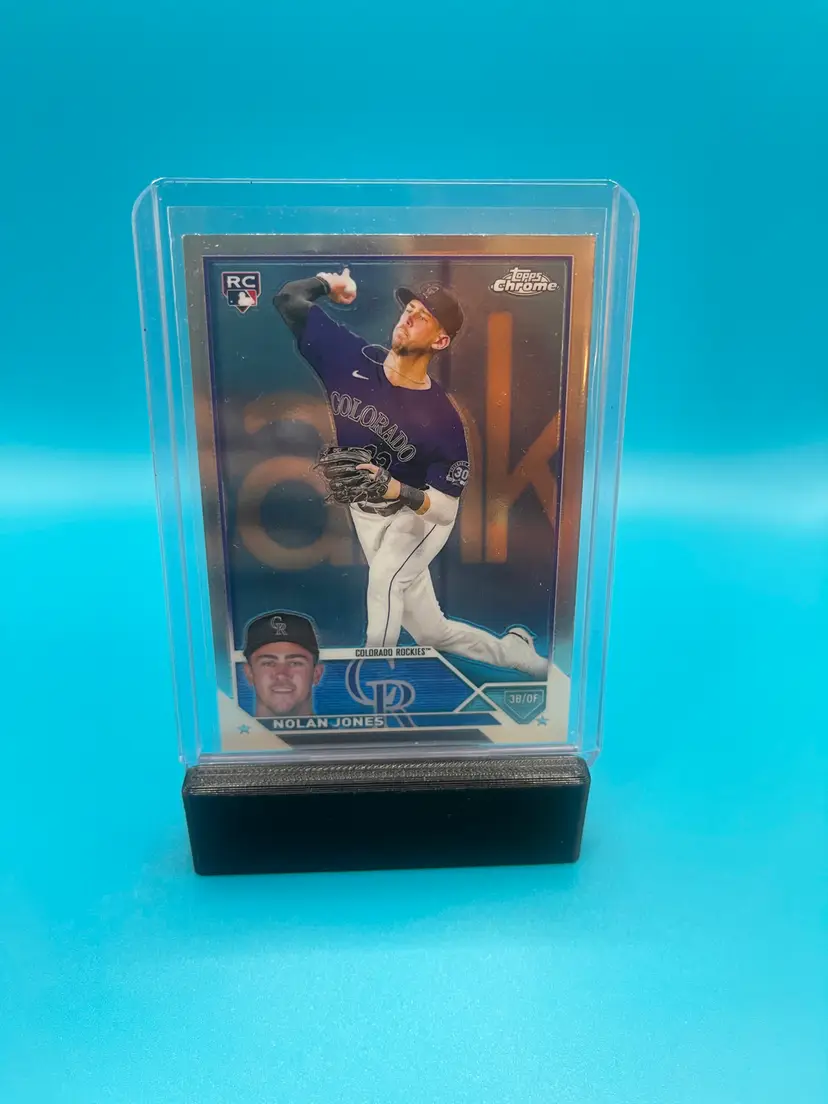 Nolan Jones Topps Chrome RC Colorado Rockies