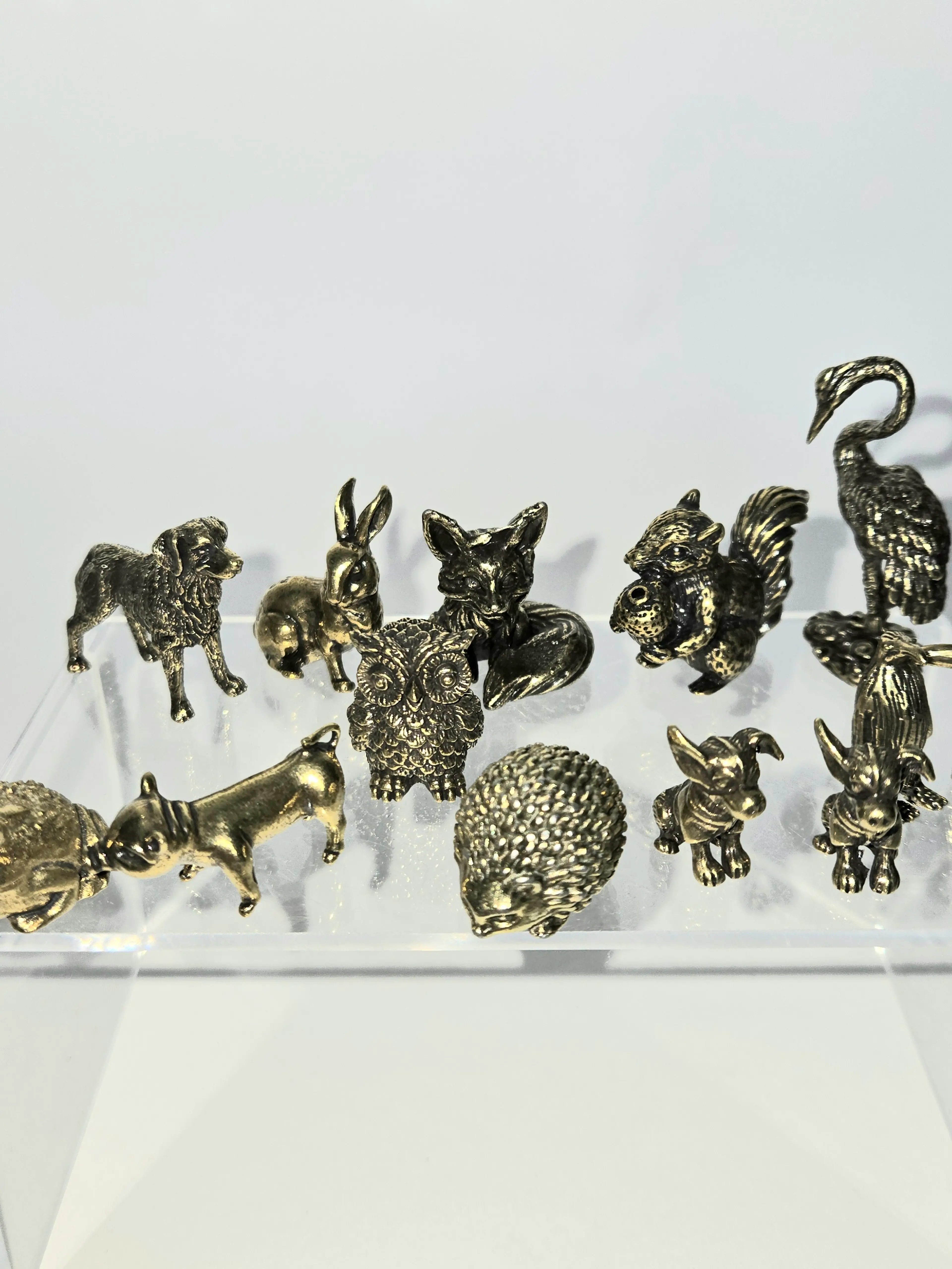 BRASS,PEWTER MINIS,$2 START JEWELRY