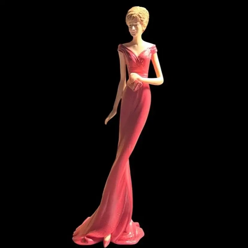 2007 Hamilton Collection Princess Dianna Princess Of Our Hearts Collection Figurine As Pictured