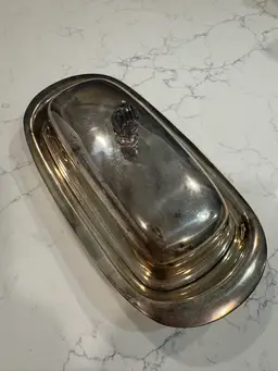FB Rogers Silver plate Butter Dish
