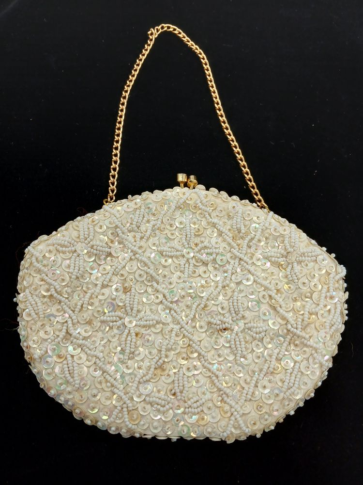 Handmade Vintage Beaded Bag