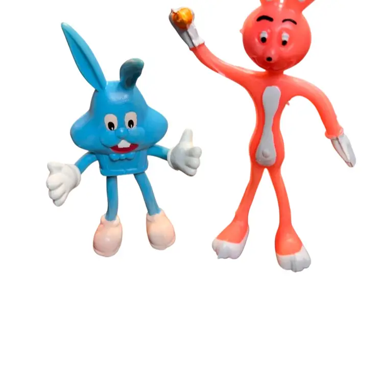 Vintage Bendable Poseable Rabbits