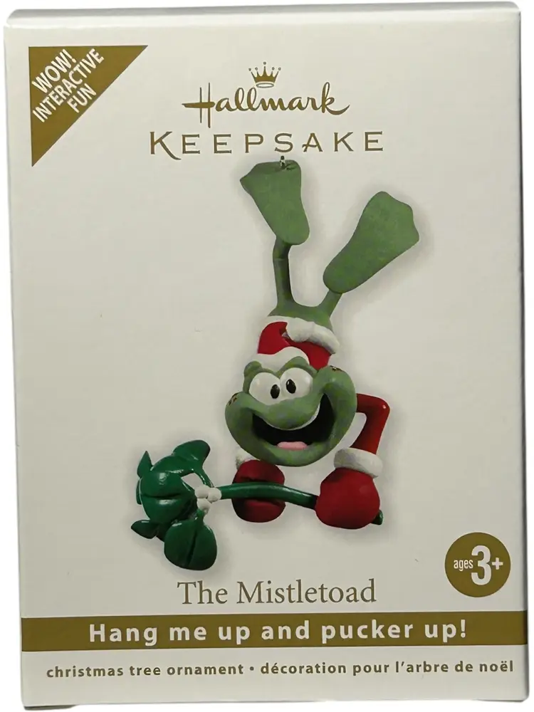 Hallmark Keepsake Christmas Ornament The Mistletoad 2011