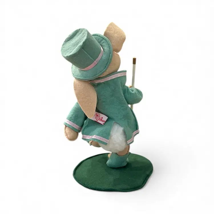 Vintage Annalee Doll Marching Band Director Bunny Rabbit Spring Easter Parade