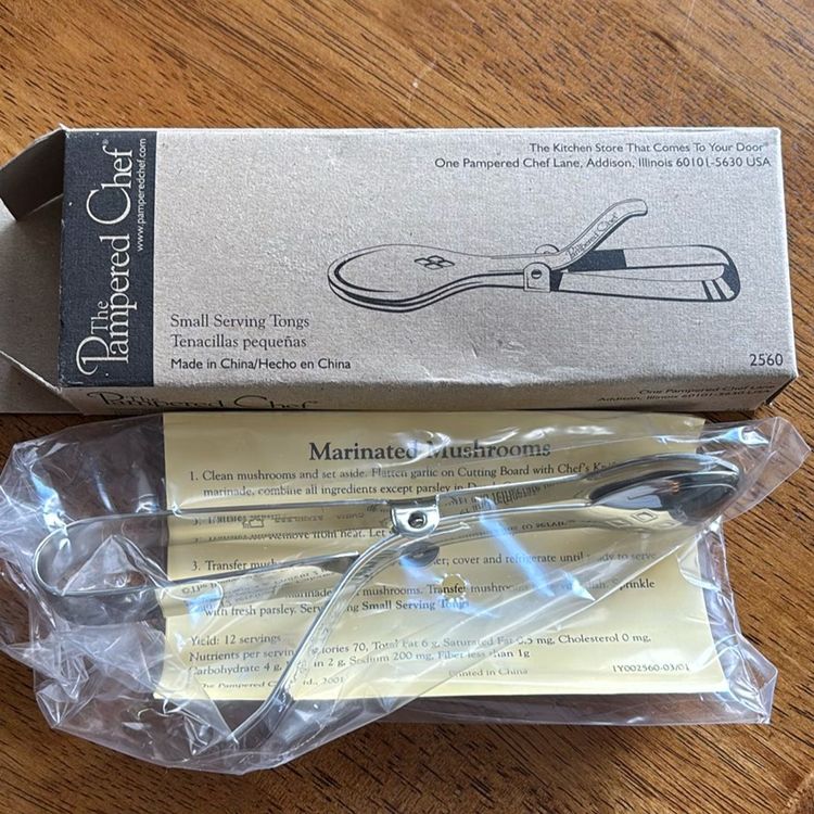 Pampered Chef Small Serving Tongs