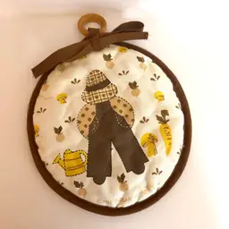 Handmade Farmer Pot Holder