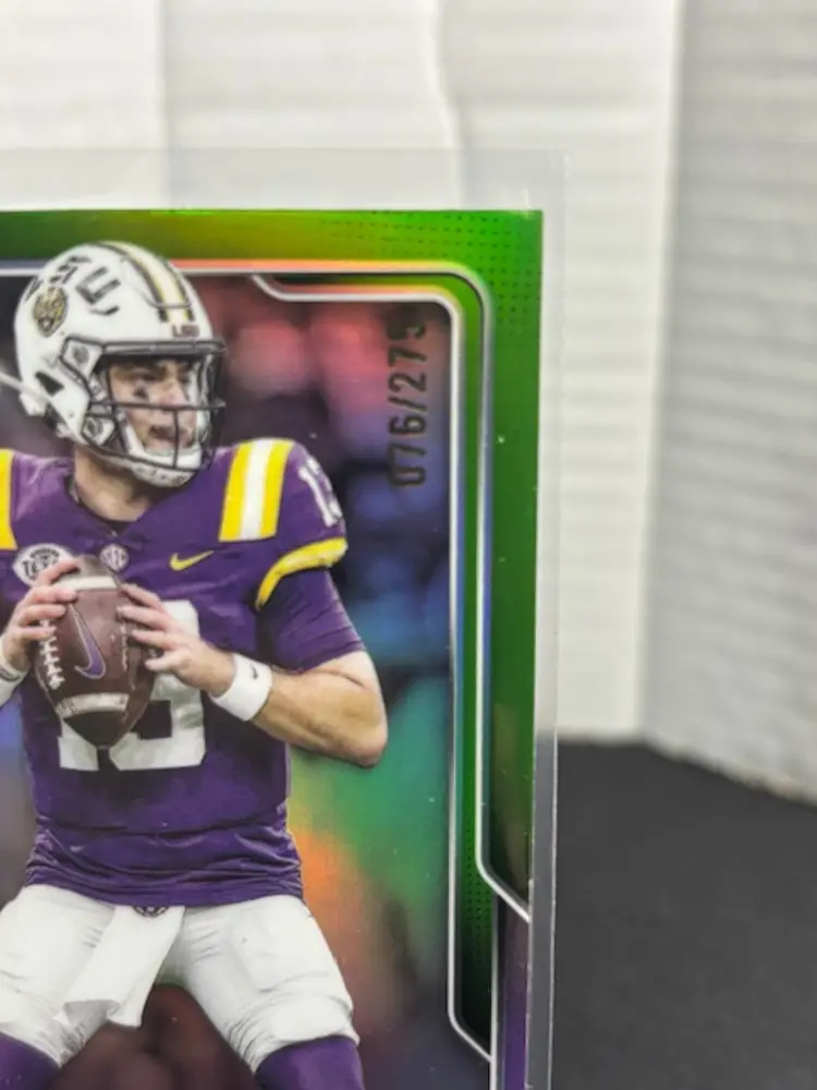 GARRETT NUSSMEIER 2025 Bowman Chrome U Lime Green /275 LSU Tigers A1294