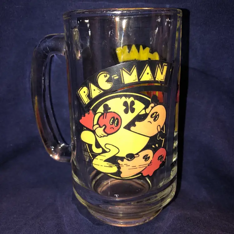 Vintage 1982 Pac-Man Mug/Stein
