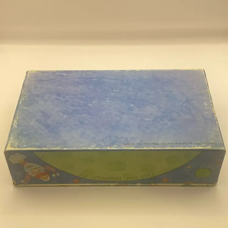 Vtg 1980 General Box Co. School Pencil Box