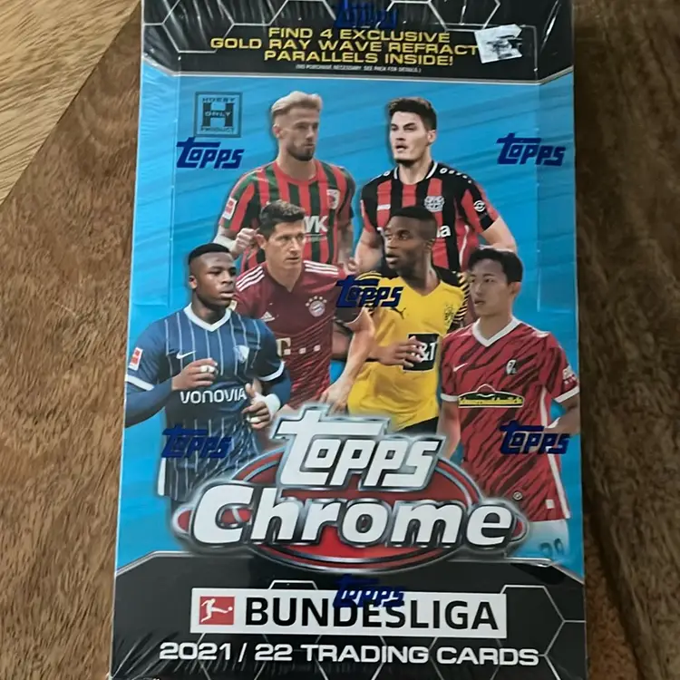 21-22 Topps Chrome Bundesliga (1pk)
