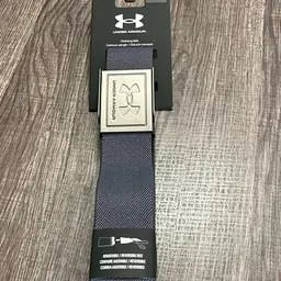 Under Armour Men's UA Webbing Belt One Size Fits Most Gray