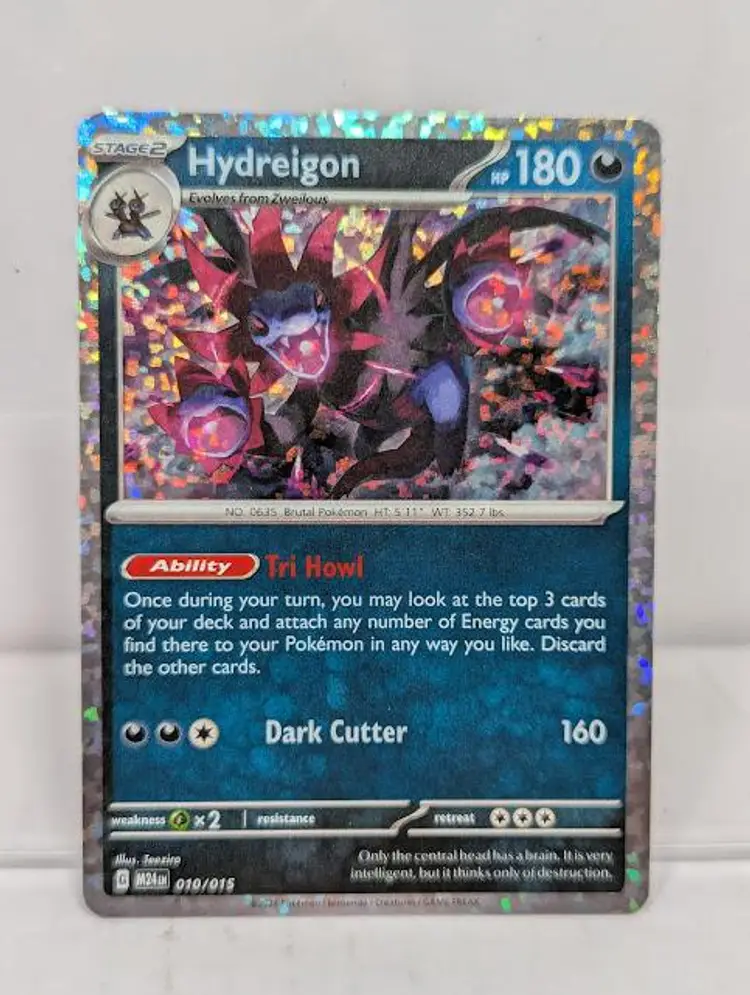NEW!-McDonald’s Pokémon Hydreigon Card 010/015 2025 Holo M24EN -Free Shipping!