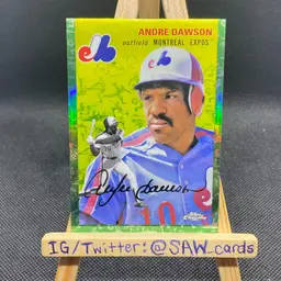 Andre Dawson 2023 Topps Chrome Platinum Anniversary /99 Montreal Expos