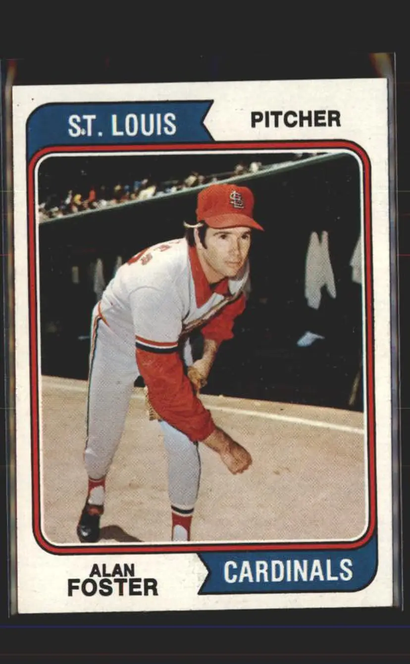 1974 Topps #442 Alan Foster - (pk5) - St. Louis Cardinals