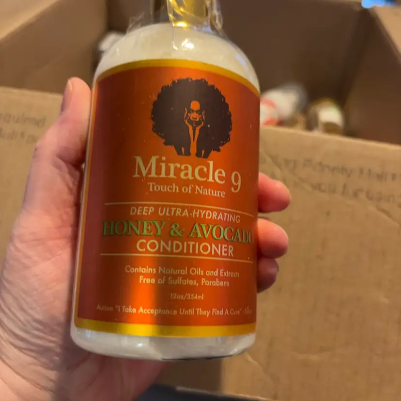 Msrp $25 – Miracle Nine Torch Of Nature, Deep Ultra Hydrating, Honey And Avocado Conditioner 12