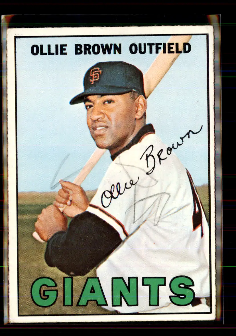 Ollie Brown 1967 Topps #83 - (144) - San Francisco Giants