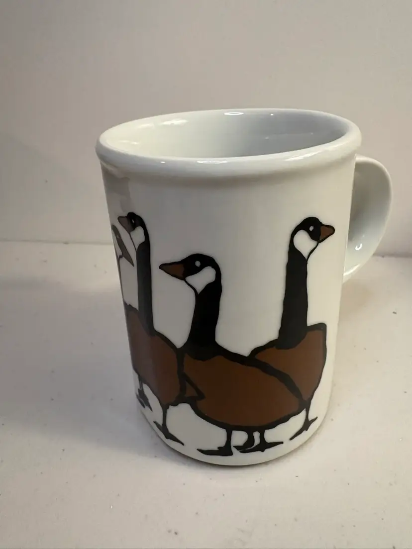 Marc Tetro Canadian Geese Mug Cup Danesco Goose Bird Cottagecore Nature 10oz