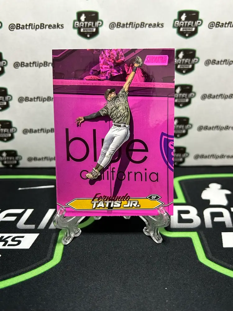 Fernando Tatis Jr 2024 Topps Stadium Club Pink Parallel #212 San Diego Padres