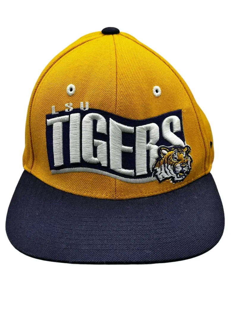 LSU Tigers Cap Hat Zephyr Yellow Purple SnapBack OSFA