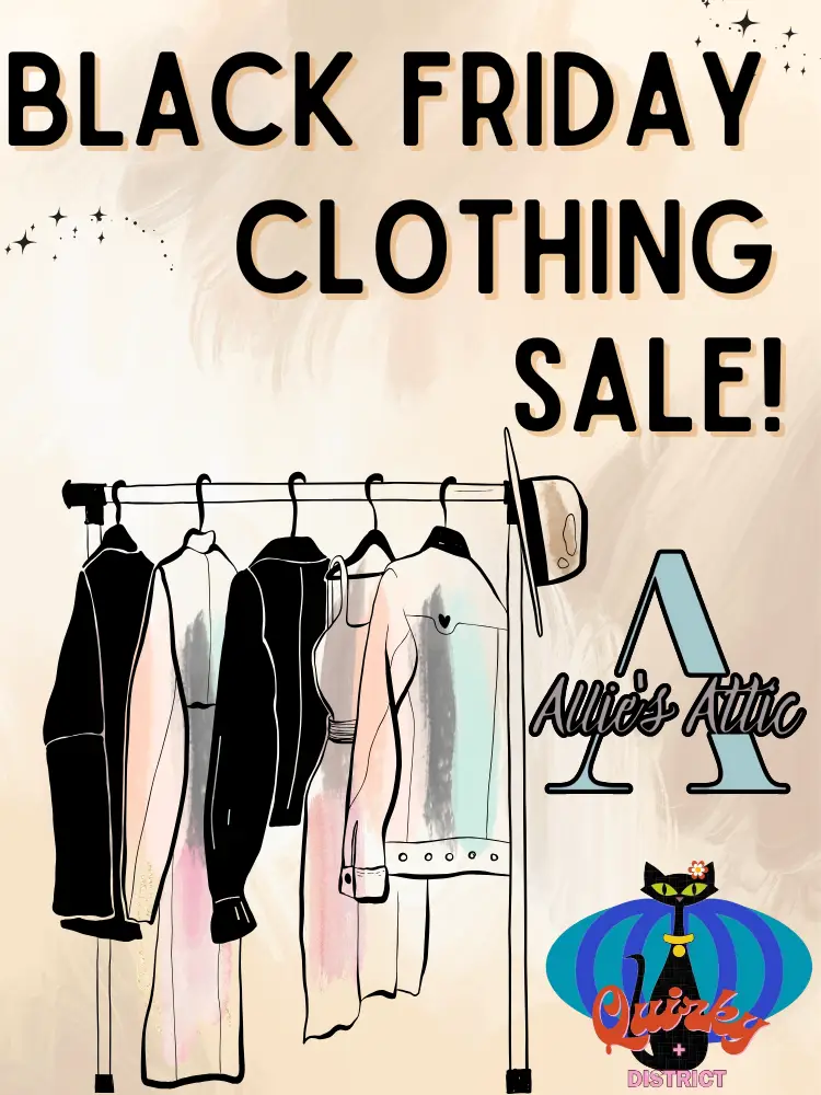 Black Friday Clothing Sale w/ Allie's Attic 