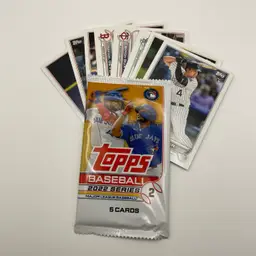 2022 Topps Series 2 Baseball Pack 5 Cards Sealed + 8 Loose Cards 2022 Topps S2