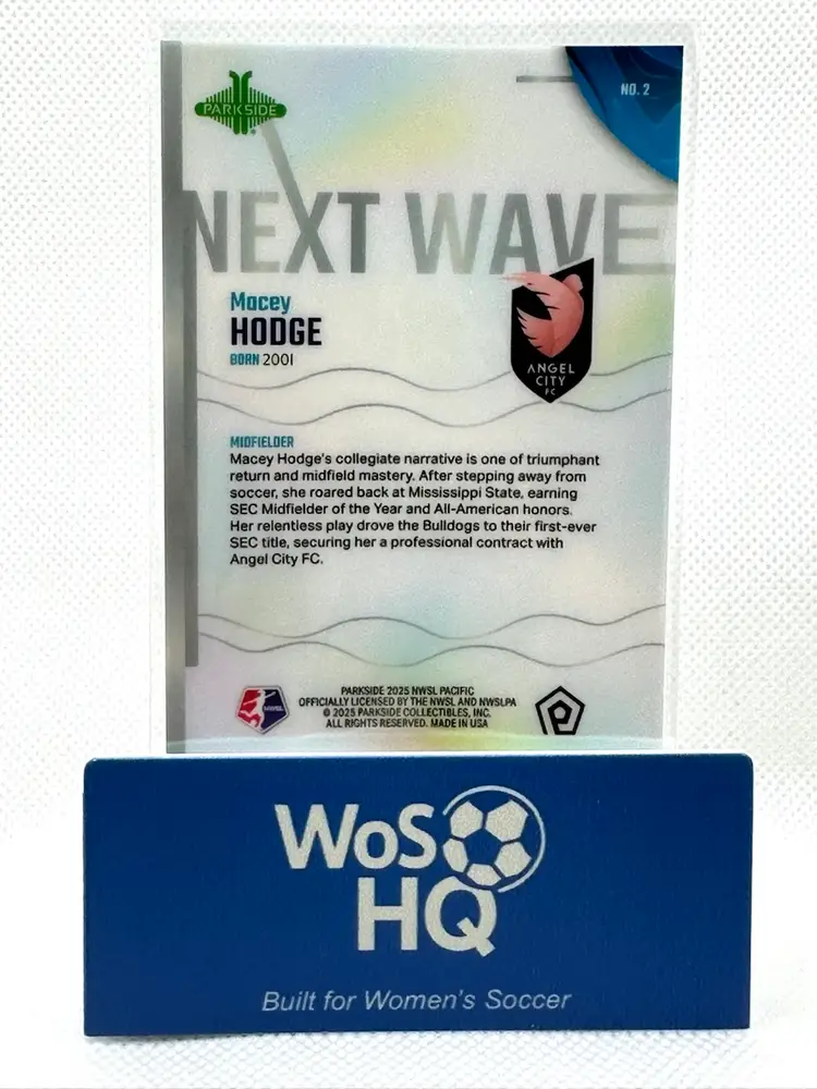 Macey Hodge /25 Next Wave 2025 Parkside Pacific