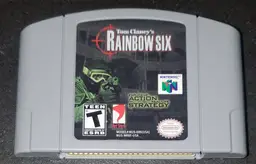 Tom Clancy's Rainbow Six N64 Video Game Cartridge Nintendo 64