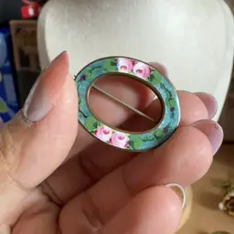 Oval Brooch