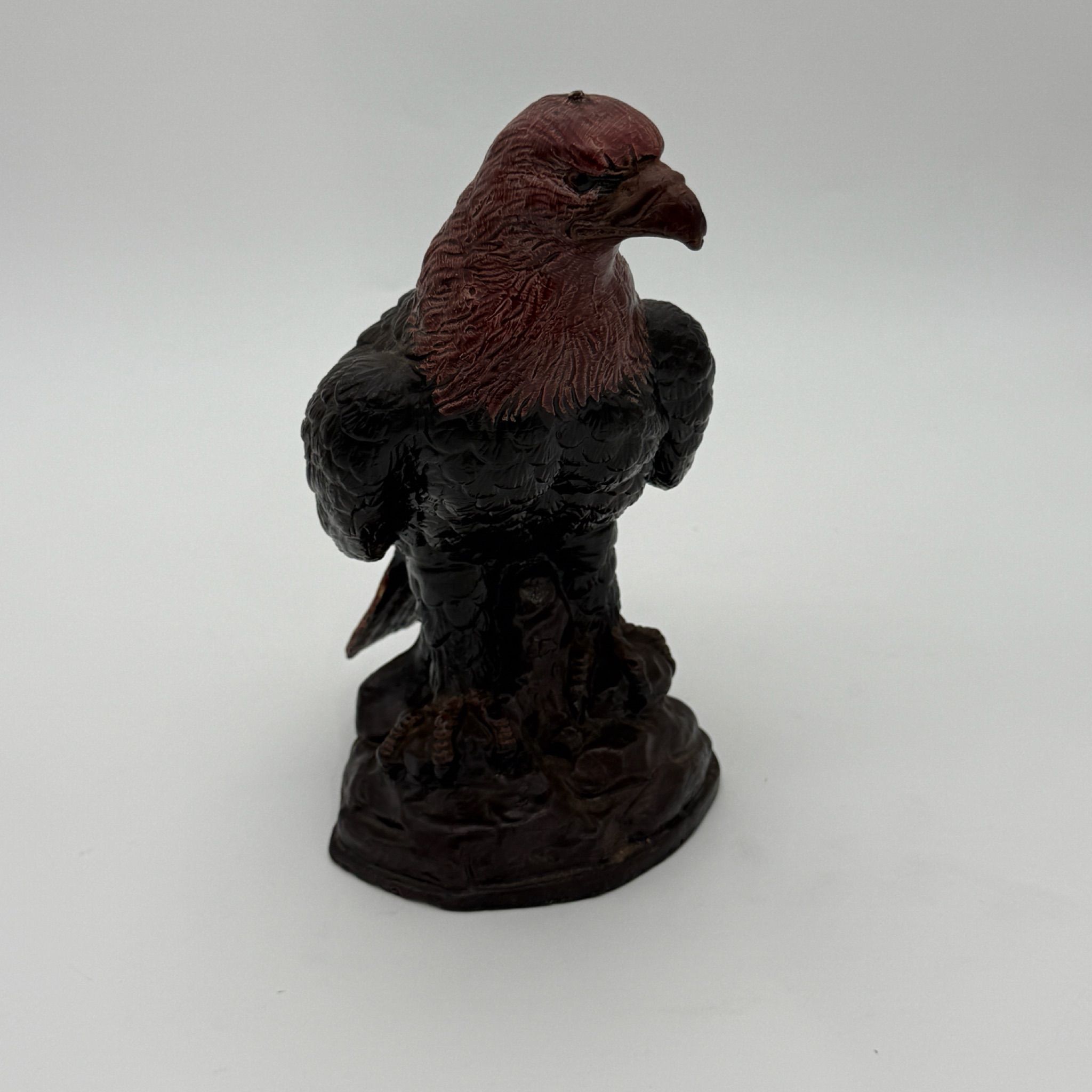 Niknax · Vtg. RED MILL Orig. Eagle Statue 7.5” Signed PAT