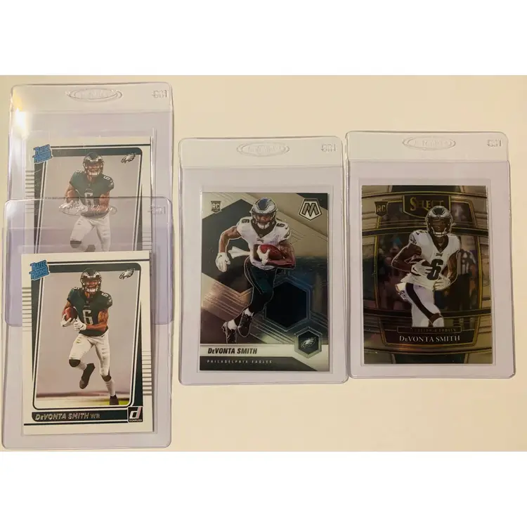 Devonta Smith RC Lot x4-Eagles