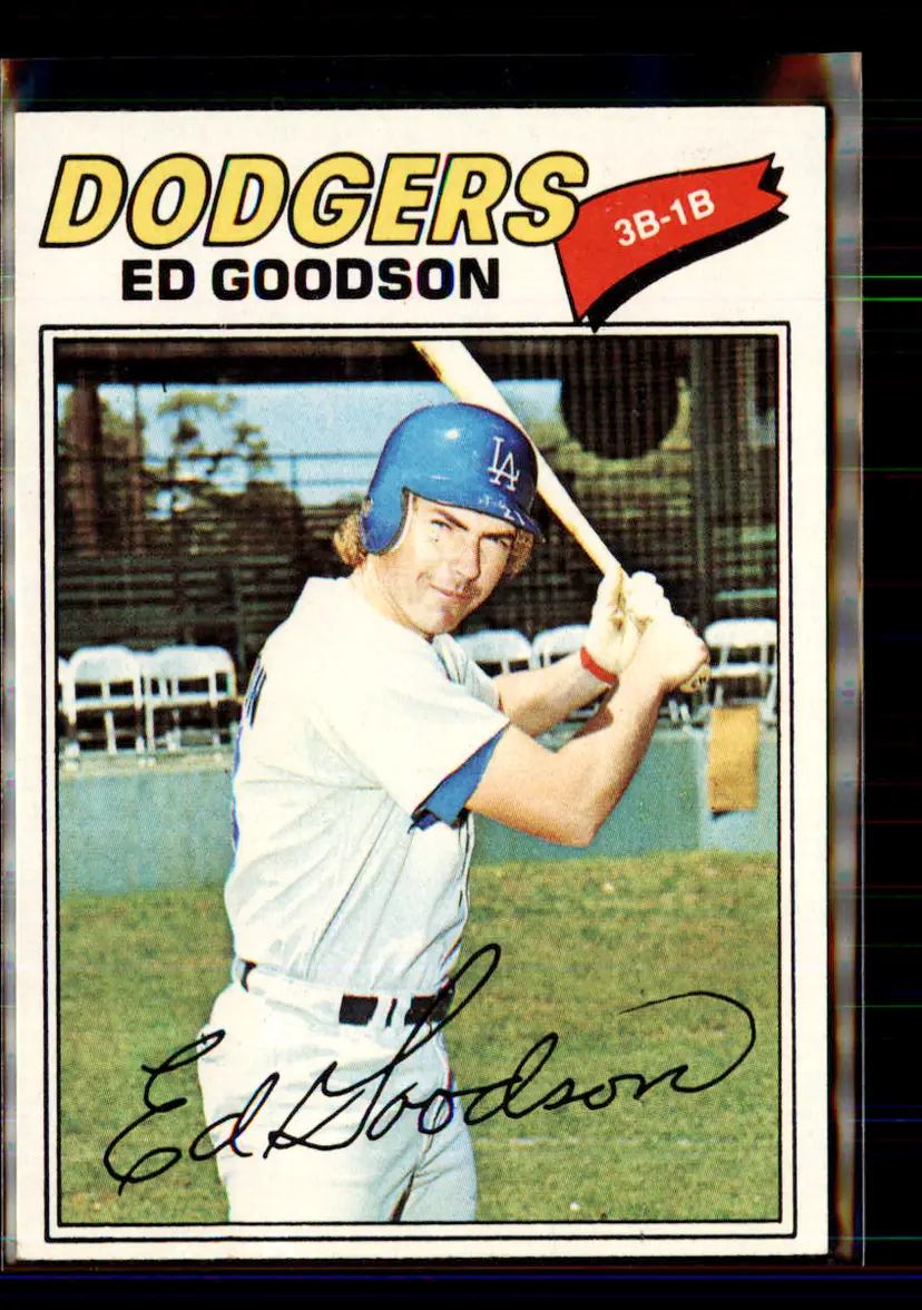 Ed Goodson 1977 Topps #584 - (144) - Los Angeles Dodgers