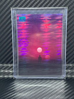 2024 Topps Chrome Galaxy Setting Suns /199 Aqua Sonar