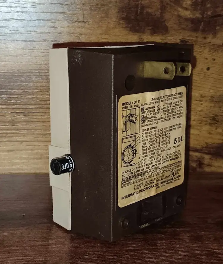 Vintage Intermatic Time All 24 hour Automatic Timer