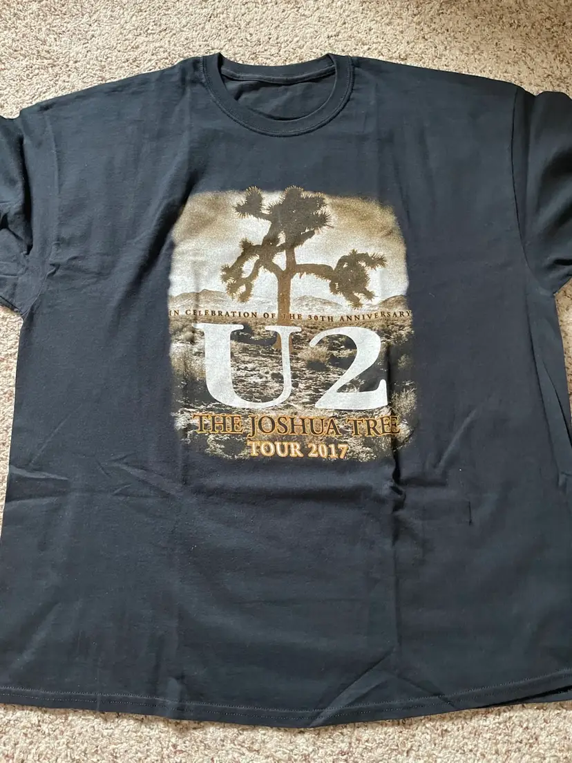 U2 Joshua Tree Tour 2017 Concert Shirt