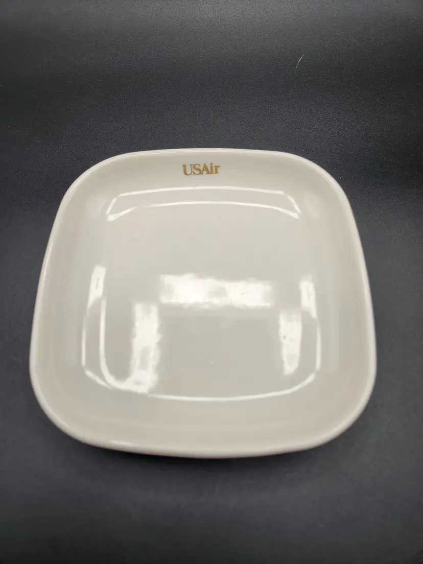 Vintage USAir Ceramic Plate