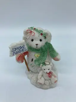 CHERISHED TEDDIES Teddy Bear SNOW Angel #115351 MACIE The Wonders of Friendship, Enesco