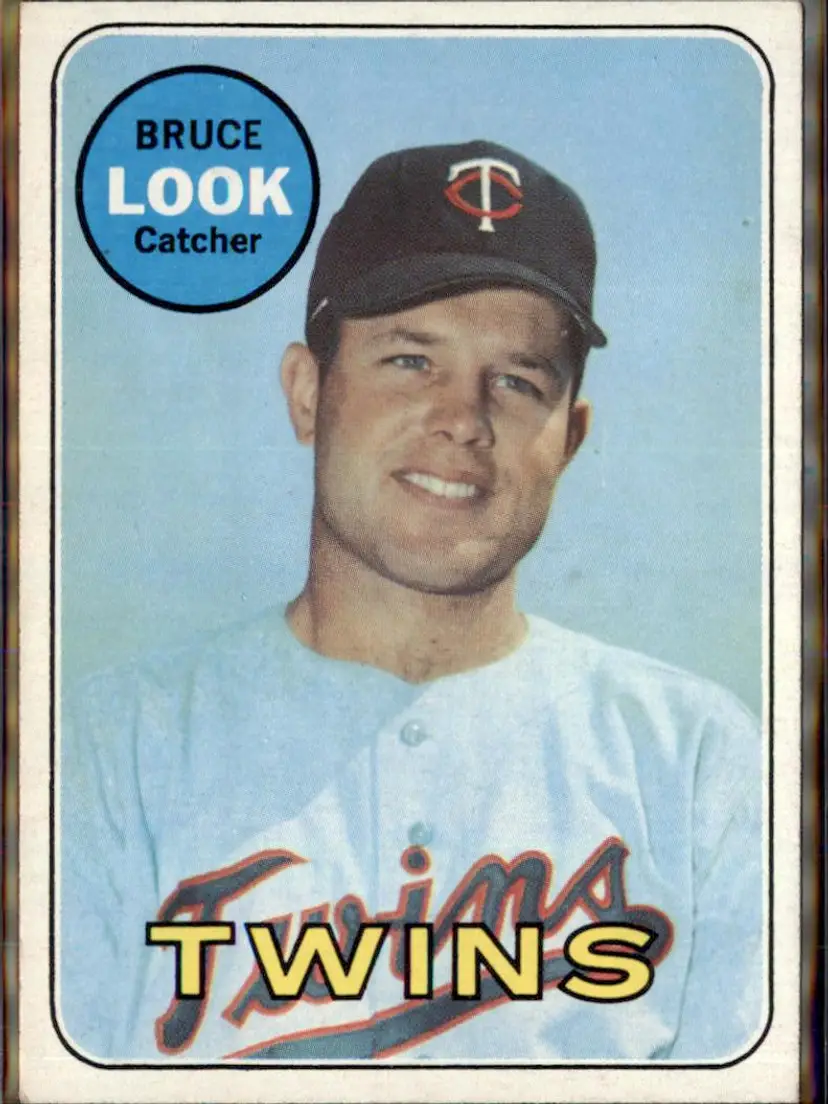 1969 Topps #317 Bruce Look - (pk3) - Minnesota Twins