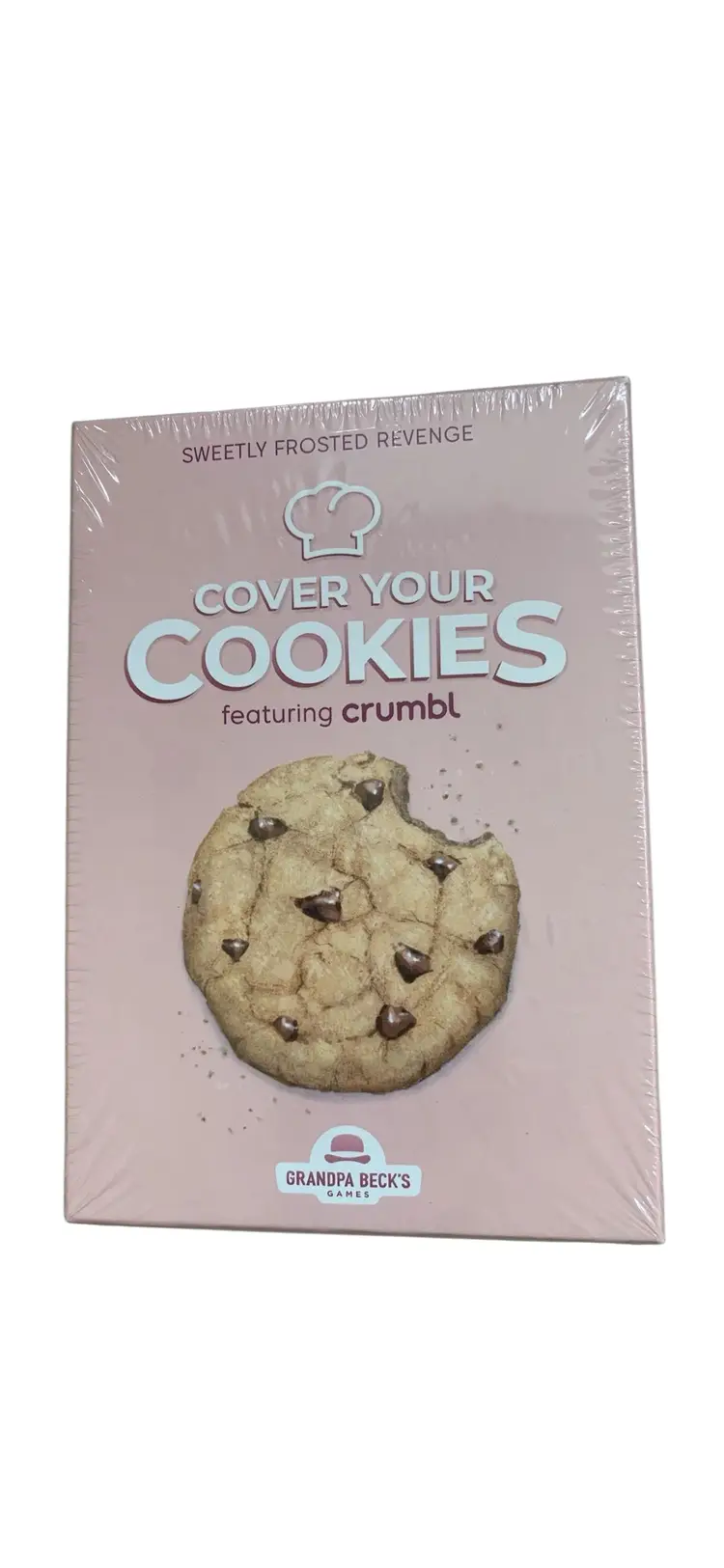 Grandpa Beck's Card Game Cover Your Cookies Featuring CRUMBL, NWT/NIP